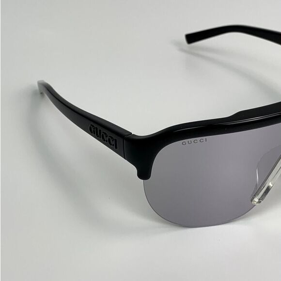 NEW Gucci Sunglasses GG1645S 003 Black/Multiyer Silver Mirror Unisex Authentic - Picture 8 of 13